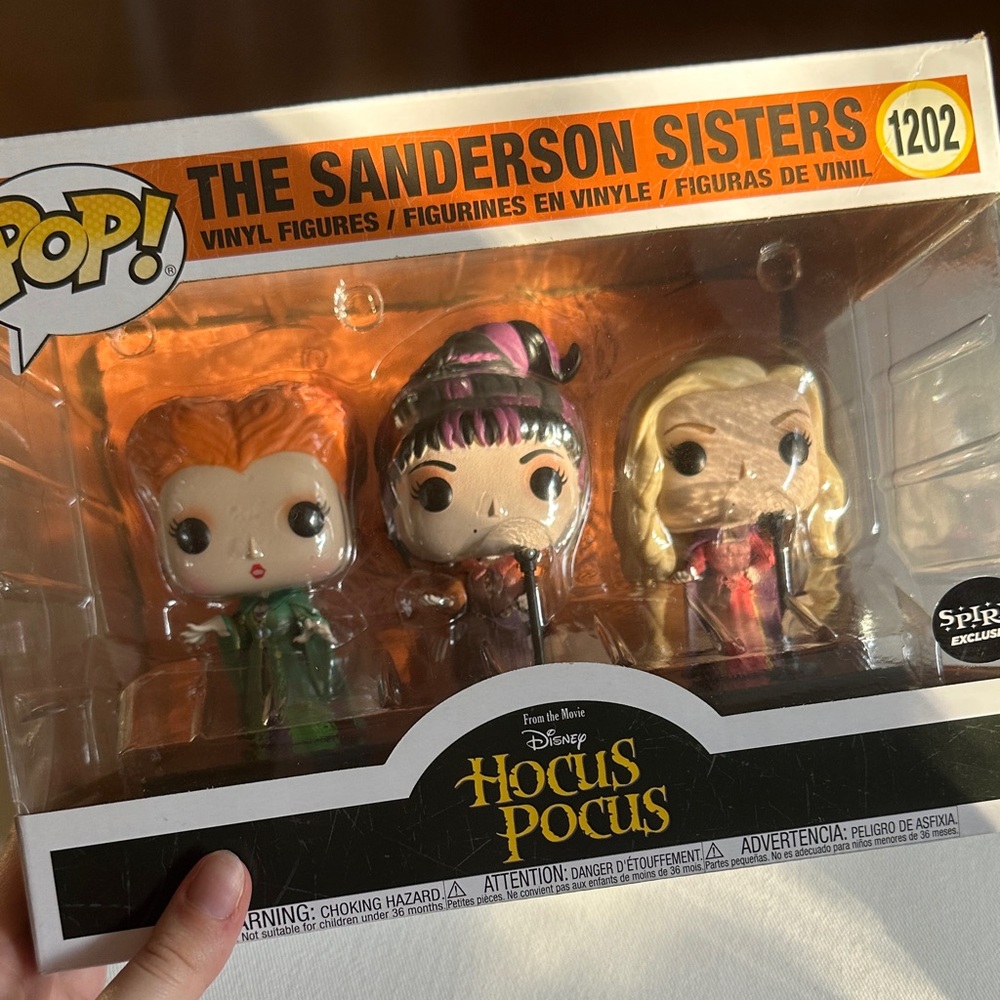 Sanderson sisters hocus pocus Funko pop Disney spirt Halloween exclusive